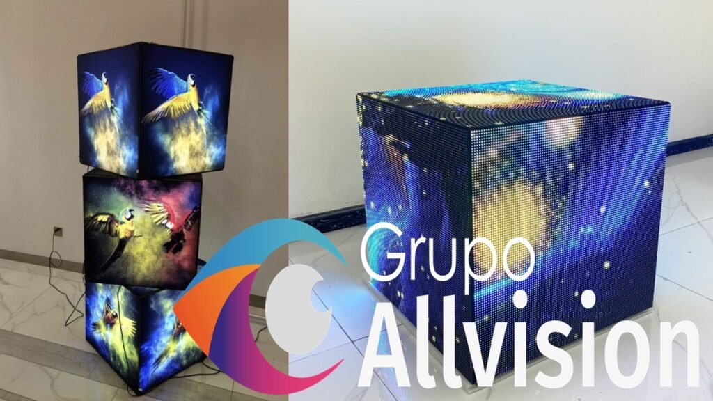 Aluguel de Cubos de Led - GRUPO ALLVISION - Tvs (11)94648-3644