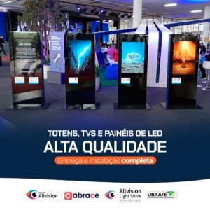 Aluguel de Tela Touchscreen | Instalação em totem