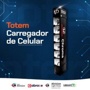 Aluguel de Totem Carregador para Celular Feiras e Eventos