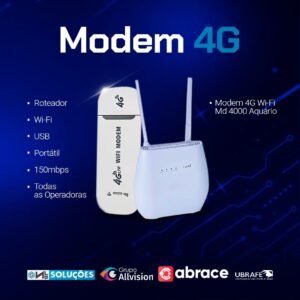 Locação Modem 4G - Aluguel Modem 4G