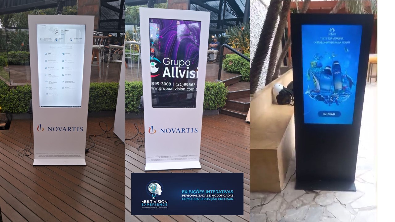 Totem Interativo para Eventos Corporativos | Aluguel de Totem Interativo com Personalização