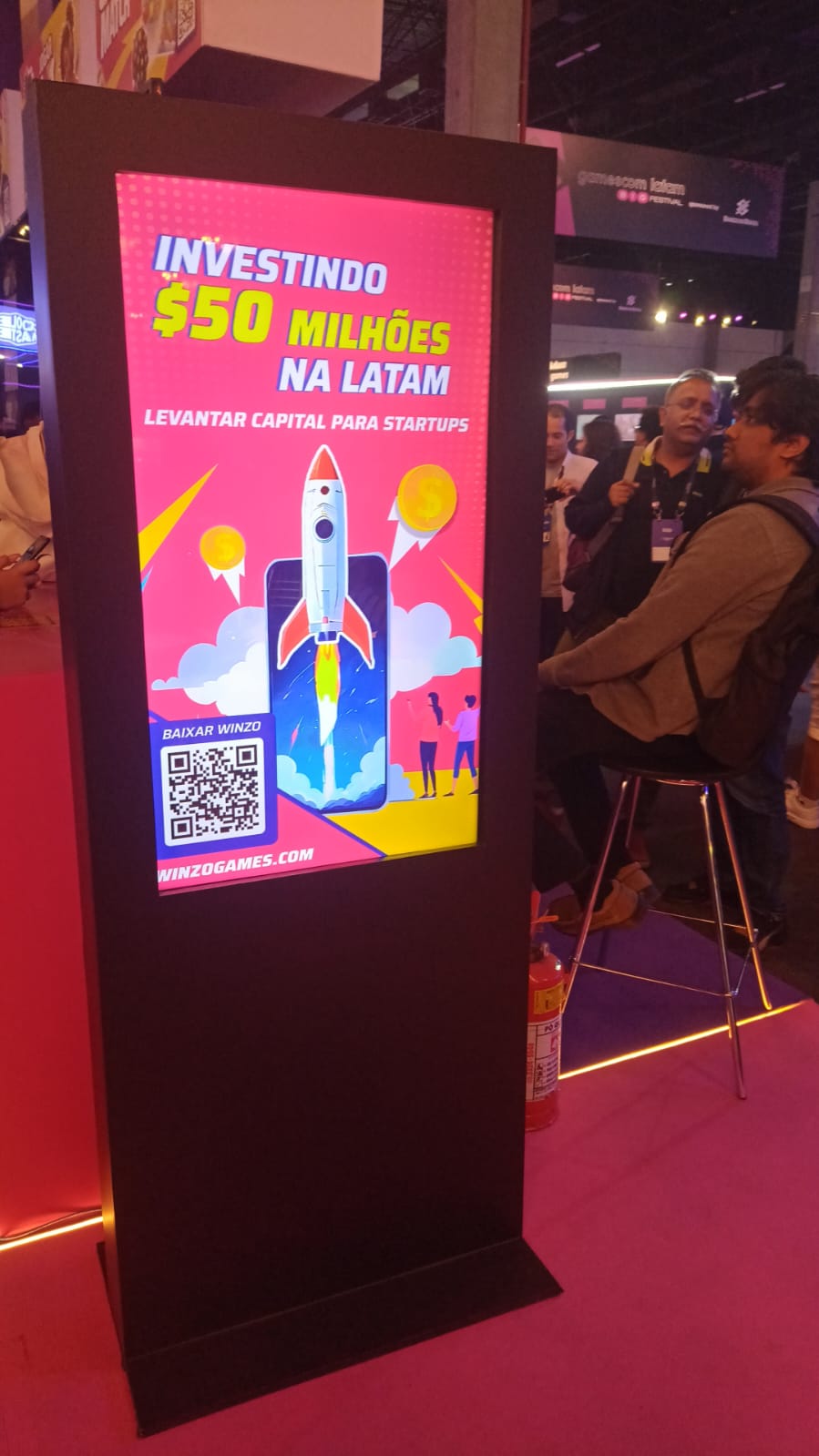 Aluguel de Painel LED Touch Screen 4K Interativo para Publicidade Digital, Eventos Corporativos e Stands de Exposição em Porto Alegre