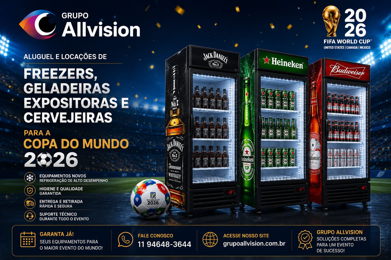 Aluguel de cervejeira Cervejeira para Alugar Freezer Vertical Aluguel de freezer expositor Aluguel de geladeira expositora EM SÃO PAULO EM 2026