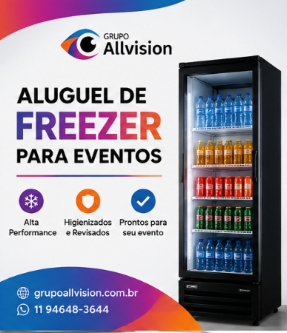 Aluguel de cervejeira Cervejeira para Alugar Freezer Vertical Aluguel de freezer expositor Aluguel de geladeira expositora EM SÃO PAULO EM 2026