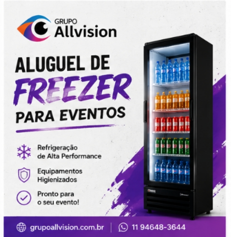 Aluguel de cervejeira Cervejeira para Alugar Freezer Vertical Aluguel de freezer expositor Aluguel de geladeira expositora EM SÃO PAULO EM 2026