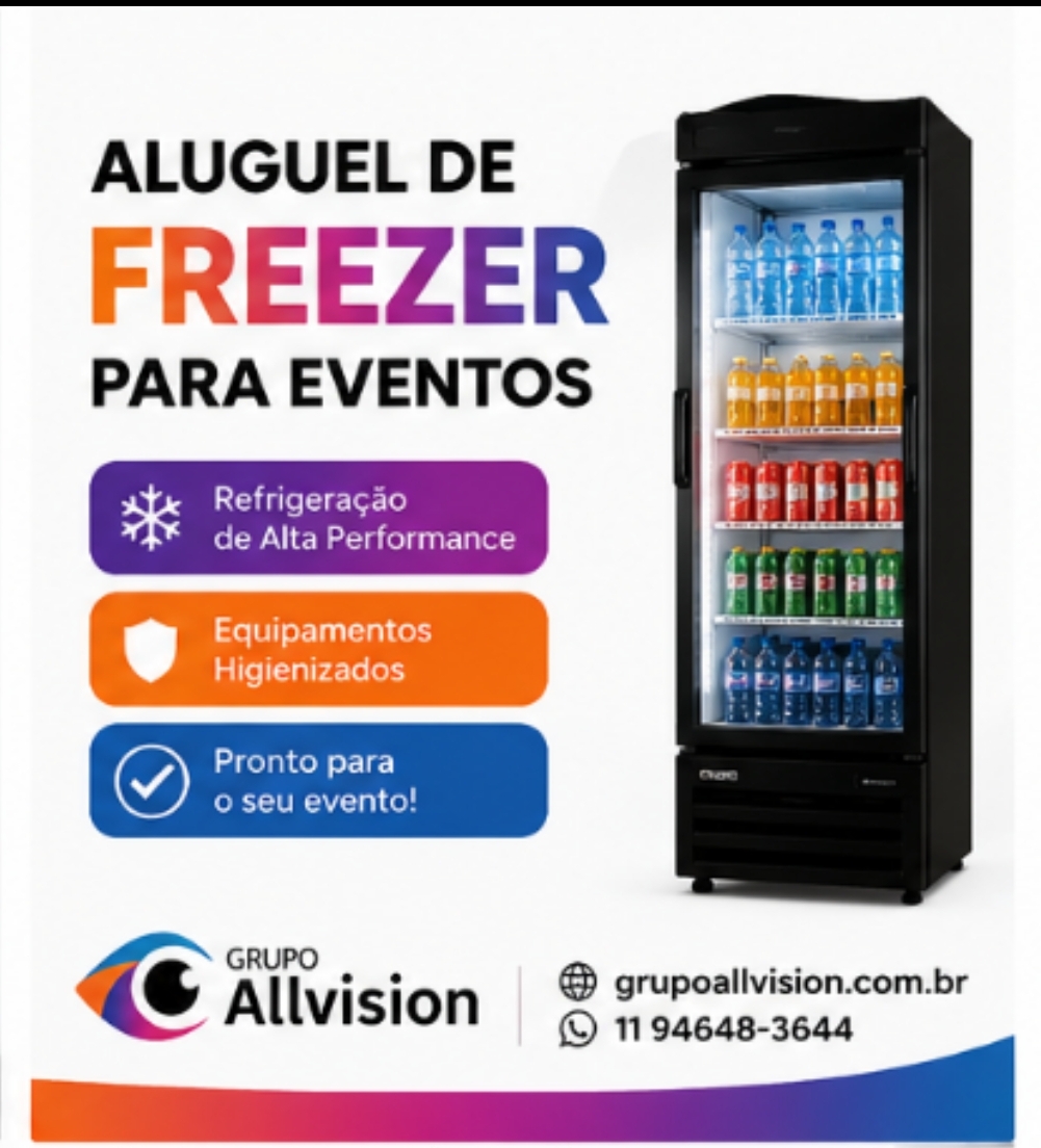Aluguel de cervejeira Cervejeira para Alugar Freezer Vertical Aluguel de freezer expositor Aluguel de geladeira expositora EM SÃO PAULO EM 2026