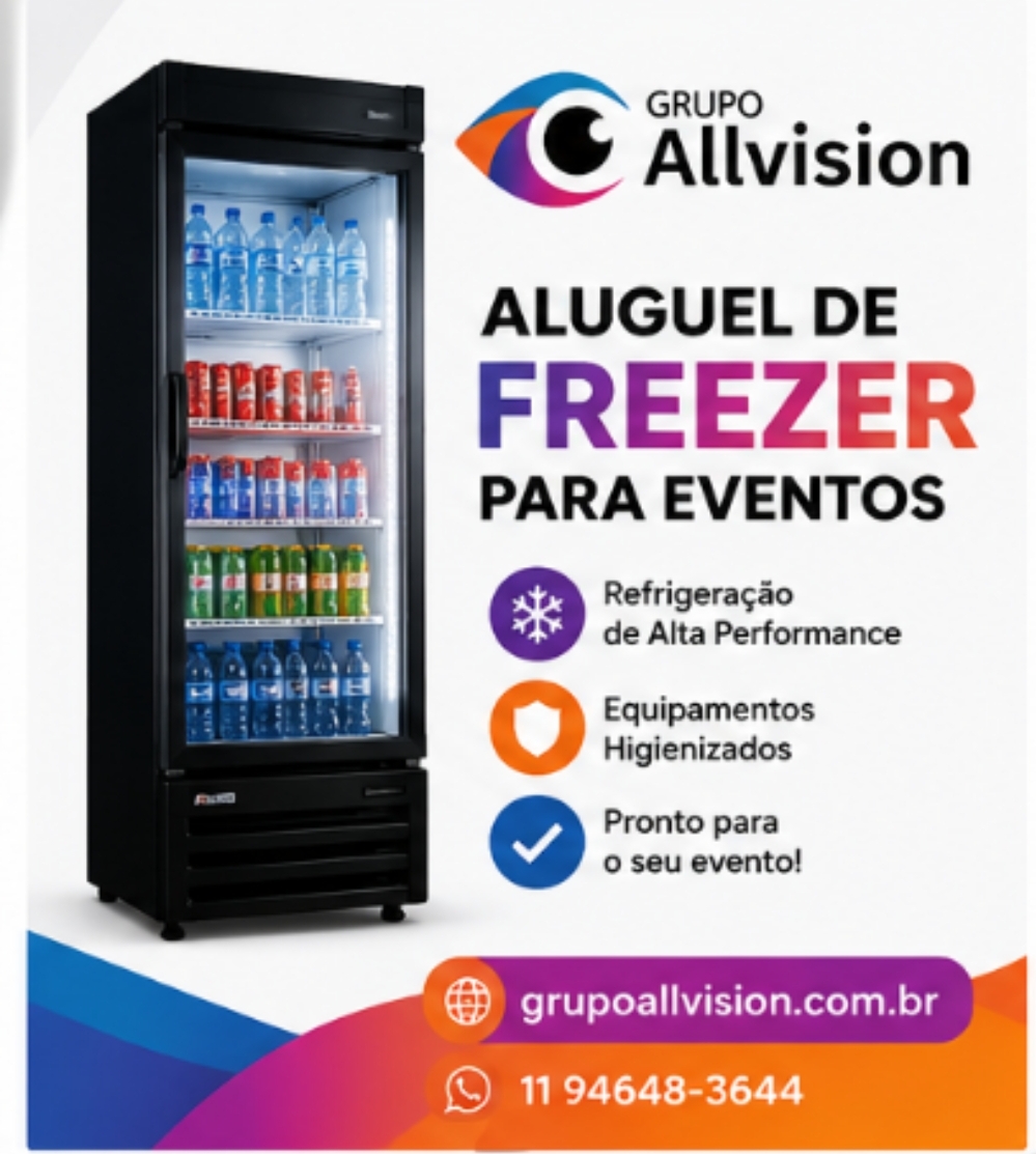 Aluguel de cervejeira Cervejeira para Alugar Freezer Vertical Aluguel de freezer expositor Aluguel de geladeira expositora EM SÃO PAULO EM 2026