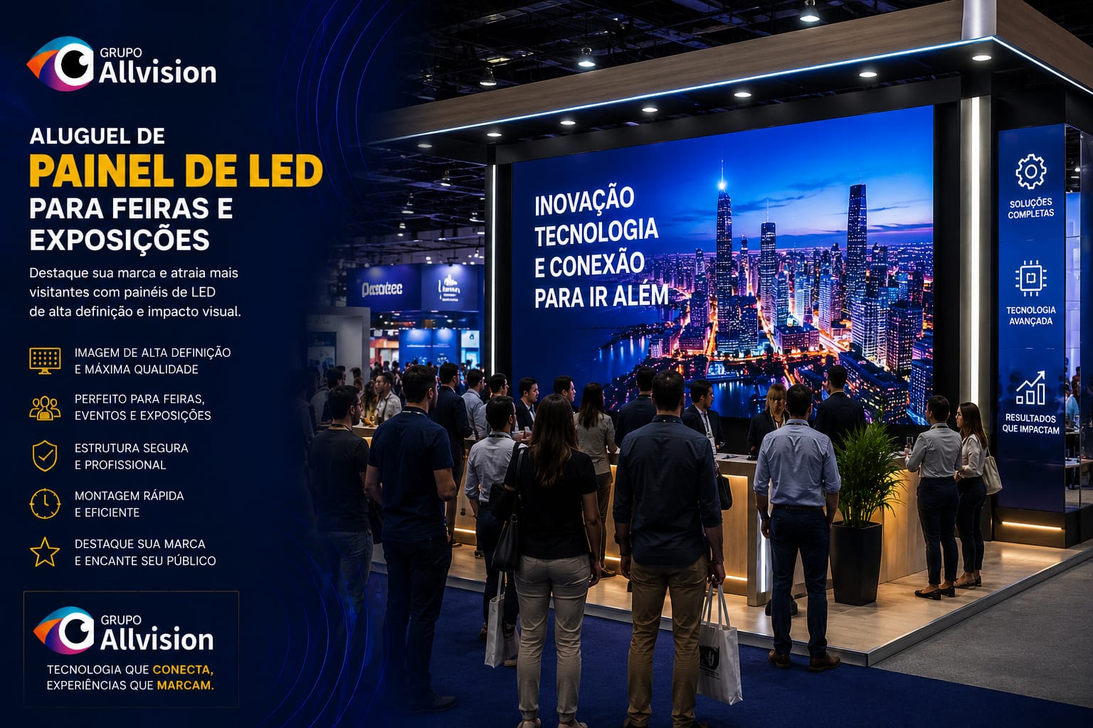 Aluguel de Óculos VR, Totem Touch Screen com Gamificação, Totem Interativo e Painel de LED para Brasil Game Show 2026 em São Paulo