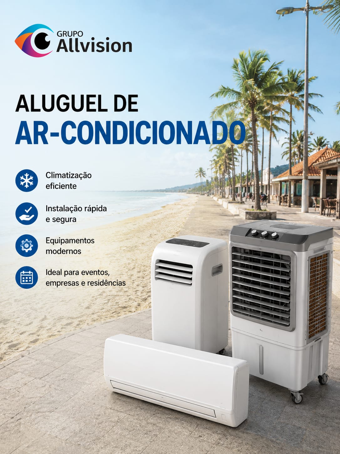 Aluguel de Ar-Condicionado Portátil para Empresas e Escritórios em, Ribeirão Preto, Sorocaba, 2026
