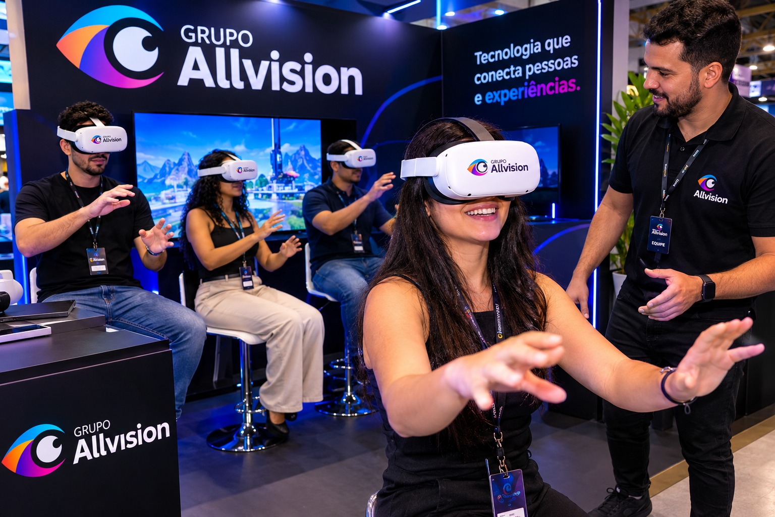 Aluguel de Painéis de LED, Totens Interativos, Gamificação e Óculos VR para Feiras em São Paulo 2026